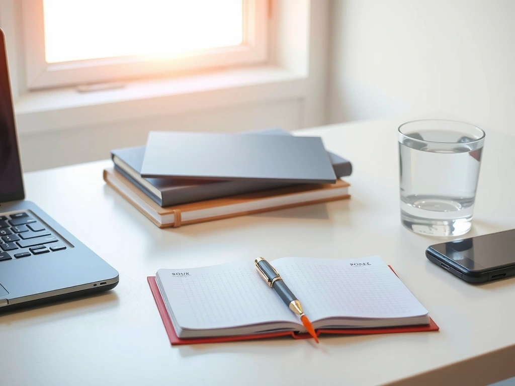 Minimalist workspace